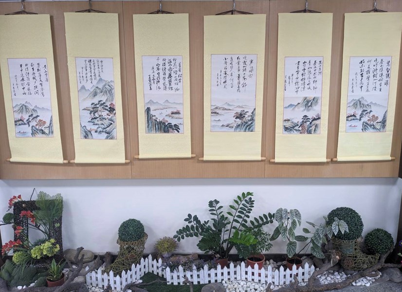 林錫煌牽手書畫展4